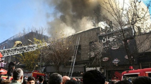 آتشسوزی در سبزوار/ ۵۱ مصدوم برجای ماند