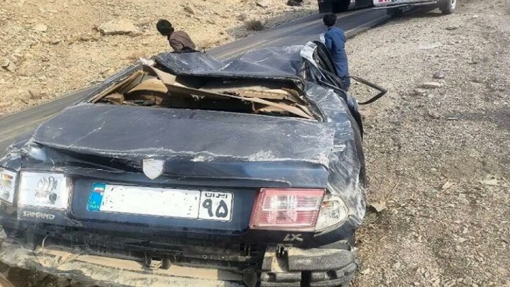 واژگونی سمند ۲ کشته بر جای گذاشت