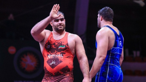 درخشش دومین طلای جهان بر سینه پهلوان بختیاری