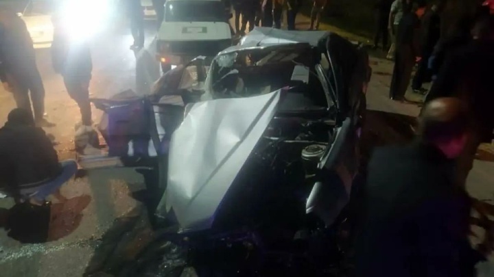 ۲ کشته و ۹ مصدوم در تصادف زنجیره‌ای محور آبادان به اهواز