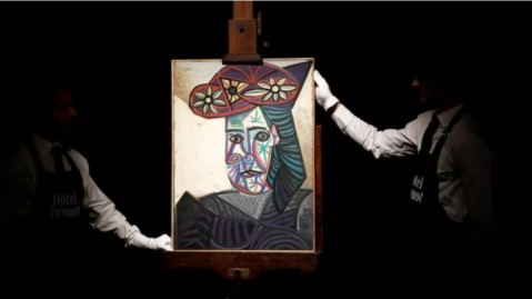 نمایش و حراج اثری از پیکاسو در فرانسه برای نخستین بار