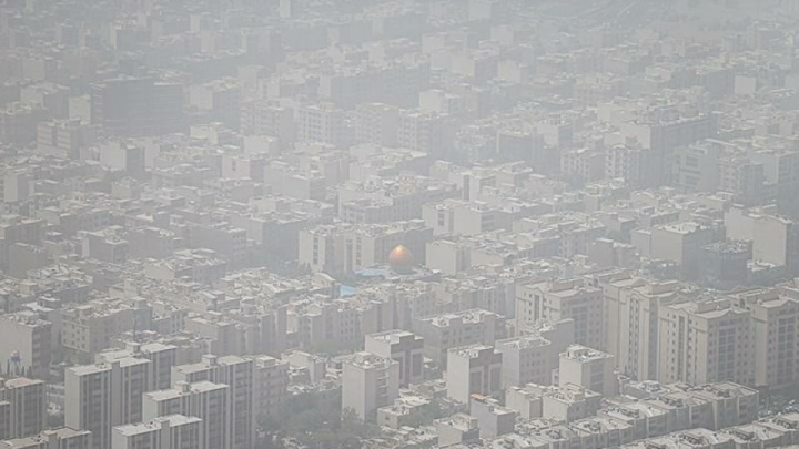هوای تهران آلوده شد
