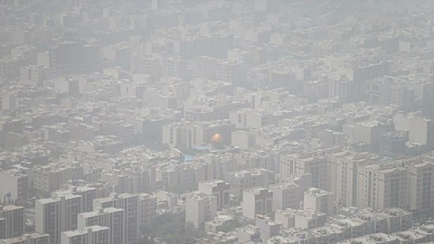 هوای تهران آلوده شد