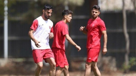 پرسپولیسی‌ها در دو بخش تمرین کردند