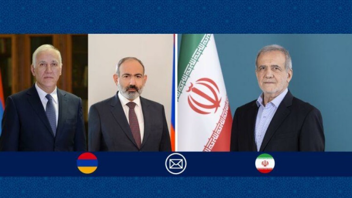 پزشکیان روز ملی جمهوری ارمنستان را تبریک گفت