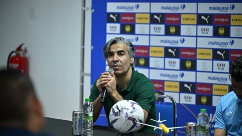 نشست خبری تیم ملی فوتسال ایران بعد از برد مقابل امارات