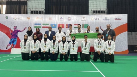 کسب ۲۲ مدال برای بدمینتون ایران