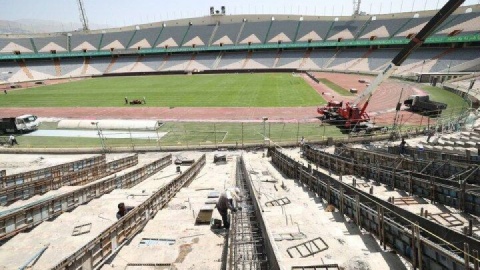 ورزشگاه آزادی تا اواسط سال ۱۴۰۵ این آماده برگزاری مسابقات خواهد شد