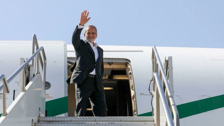 پزشکیان تهران را به مقصد نیویورک ترک کرد