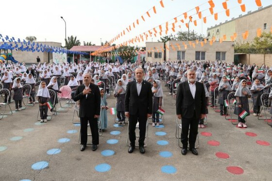 مراسم بازگشایی مدارس با حضور رئیس جمهور