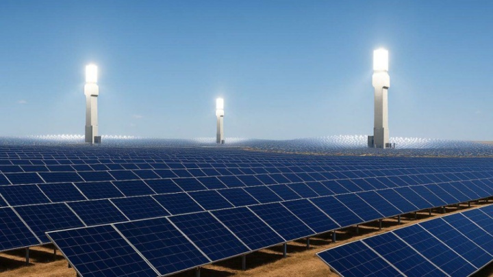 افتتاح ۲۰۵ مگاوات و آغاز عملیات اجرایی ۷۵ نیروگاه خورشیدی در سراسر کشور