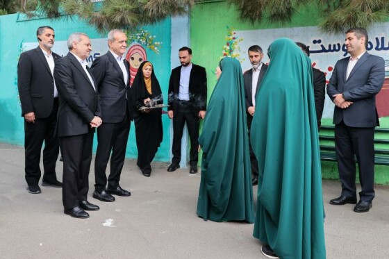 مراسم بازگشایی مدارس با حضور رئیس جمهور