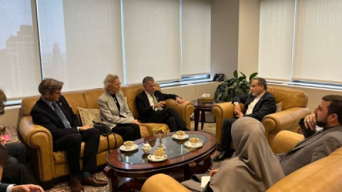 دیدار گروه الدرز با وزیر خارجه جمهوری اسلامی ایران