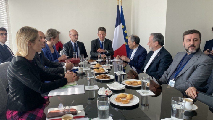 دیدار وزرای خارجه تروئیکای اروپایی و مسئول سیاست خارجی اتحادیه اروپا با عراقچی