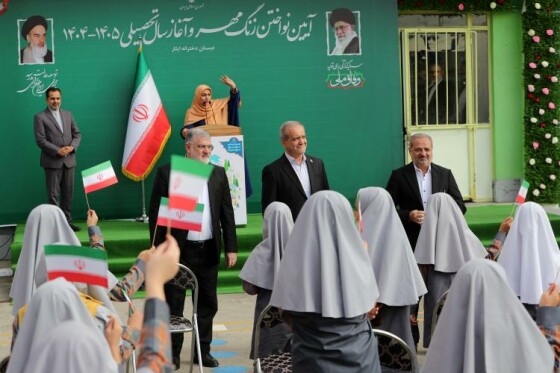 مراسم بازگشایی مدارس با حضور رئیس جمهور