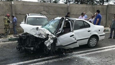 مصدومیت یک شهروند ایران و سه اتباع عراقی در محور سمنان-دامغان