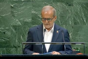 سخنرانی رئیس جمهور در نشست مجمع عمومی سازمان ملل متحد