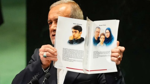 گزارش تصویری / سخنرانی رئیس جمهور در نشست مجمع عمومی سازمان ملل متحد