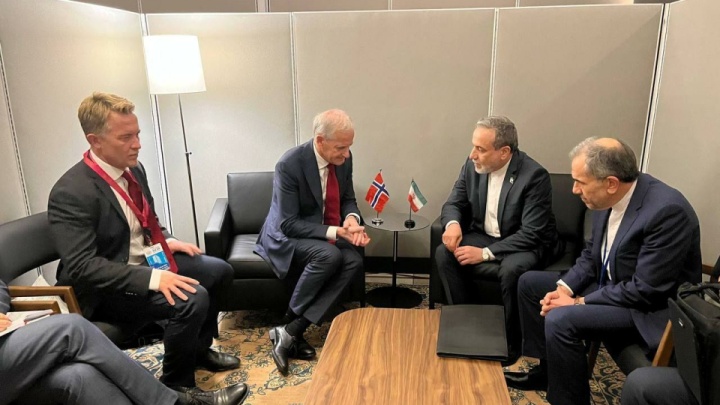 عراقچی با وزیر خارجه نروژ دیدار کرد