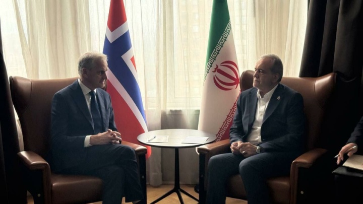 پزشکیان با نخست وزیر نروژ دیدار و گفت وگو کرد