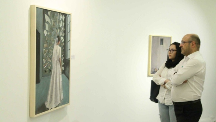 بازنمایی خواب‌ها در بوم‌های مینا گودرزی