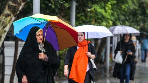 رگبار پراکنده در شمال غرب کشور/ بارش در مناطق شمالی از امشب