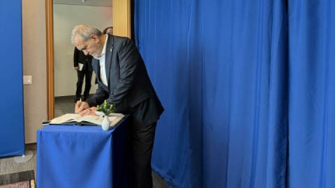 پزشکیان در دفتر یادبود سازمان ملل چه نوشت