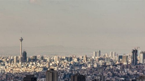 هوای تهران در مرز آلودگی قرار دارد