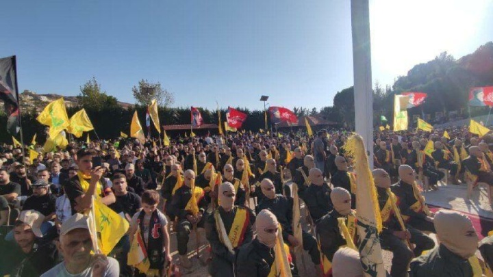 آغاز مراسم اولین سالگرد شهادت رهبران شهید حزب الله لبنان