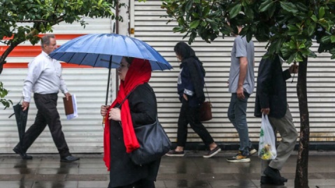 ۹ استان بارانی می‌شود