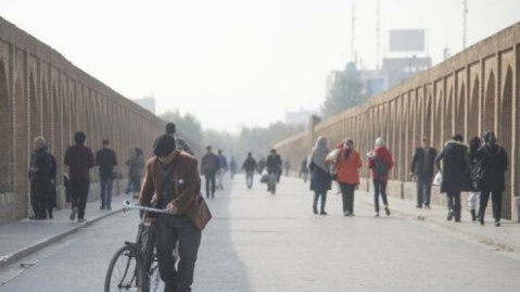 هوای اصفهان برای پنجمین روز پیاپی آلوده است