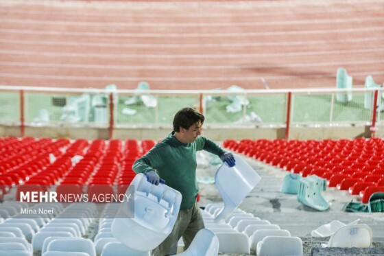 آخرین وضعیت ورزشگاه یادگار امام(ره) تبریز