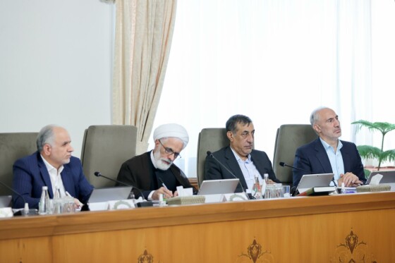 جلسه هیئت دولت