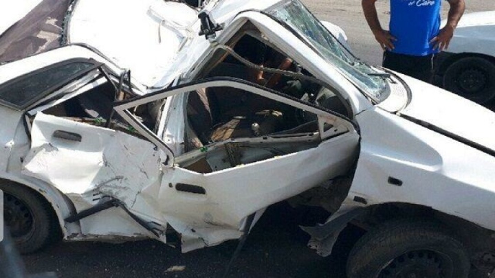 ۲ کشته در تصادف زنجیره‌ای ۱۳ خودرو