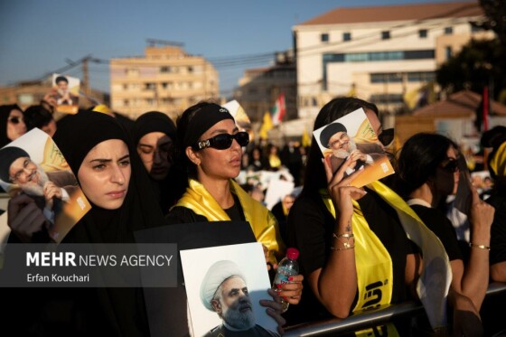 مراسم اولین سالگرد شهادت سید حسن نصرالله