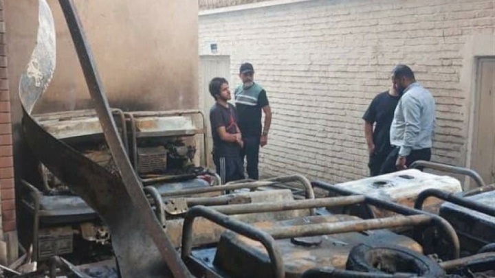 آتش‌سوزی در خیابان سعدی/ این حادثه تلفات جانی نداشت