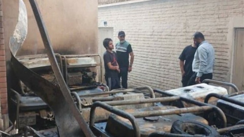 آتشسوزی در خیابان سعدی/ این حادثه تلفات جانی نداشت