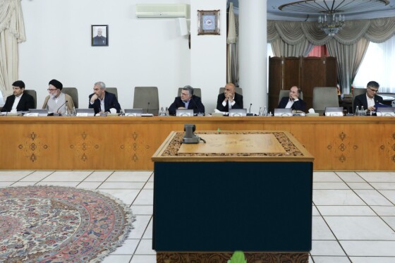 جلسه هیئت دولت