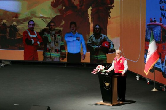 مراسم گرامیداشت روز آتش‌نشانی