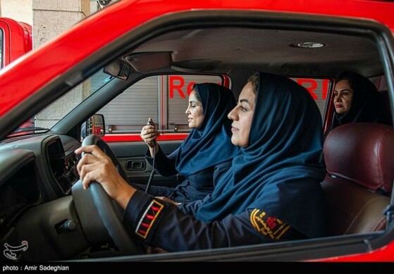 ایستگاه آتش‌نشانی ویژه بانوان استان فارس