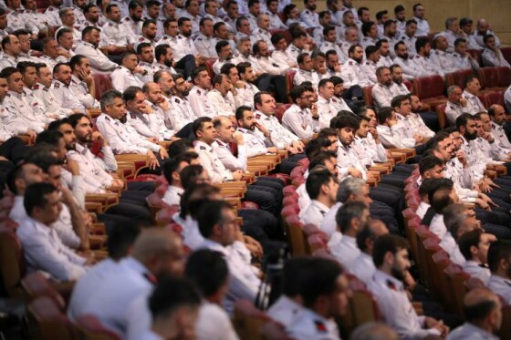 مراسم گرامیداشت روز آتش‌نشانی