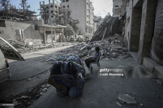 شهر غزه همزمان با توافق ترامپ و نتانیاهو بر سر طرح غزه