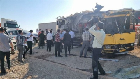 اسامی فوتی‌های تصاد‌ف اتوبوس ‌دانشجویان در سمنان اعلام شد