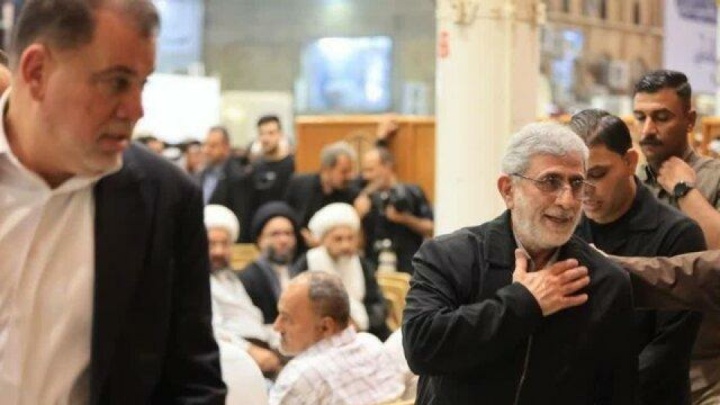 سردار قاآنی به عراق رفت