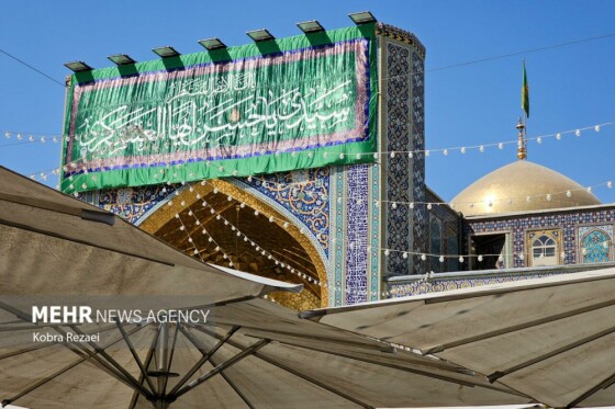 روز میلاد امام حسن عسکری(ع) در حرم امام رضا(ع)