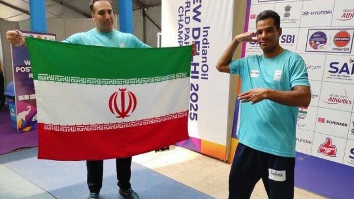 سعید افروز رکوردشمنی کرد و طلایی شد