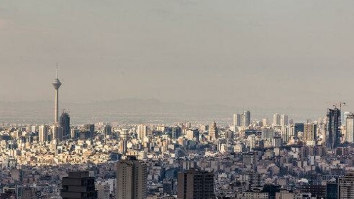 هوای تهران آلوده و در وضعیت نارنجی است