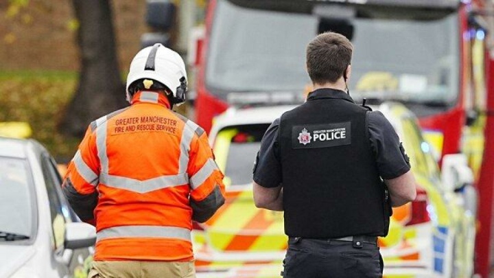 حمله با خودرو و چاقو در منچستر؛ چهار زخمی و تیراندازی پلیس به مظنون