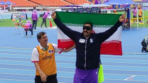 قهرمانی بینظیر نماینده پارادوومیدانی ایران