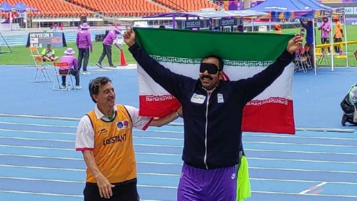 باجلوند به مدال طلا رسید